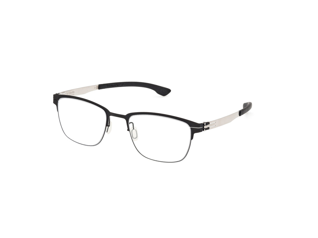 Prescription glasses ic! berlin ic5063-d the lone wolf 002 negro masculino size 51mm - Main view
