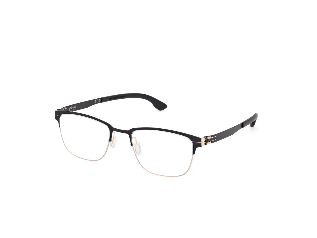 Prescription glasses ic! berlin ic5063-d the lone wolf 005 negro masculino size 51mm - Main view