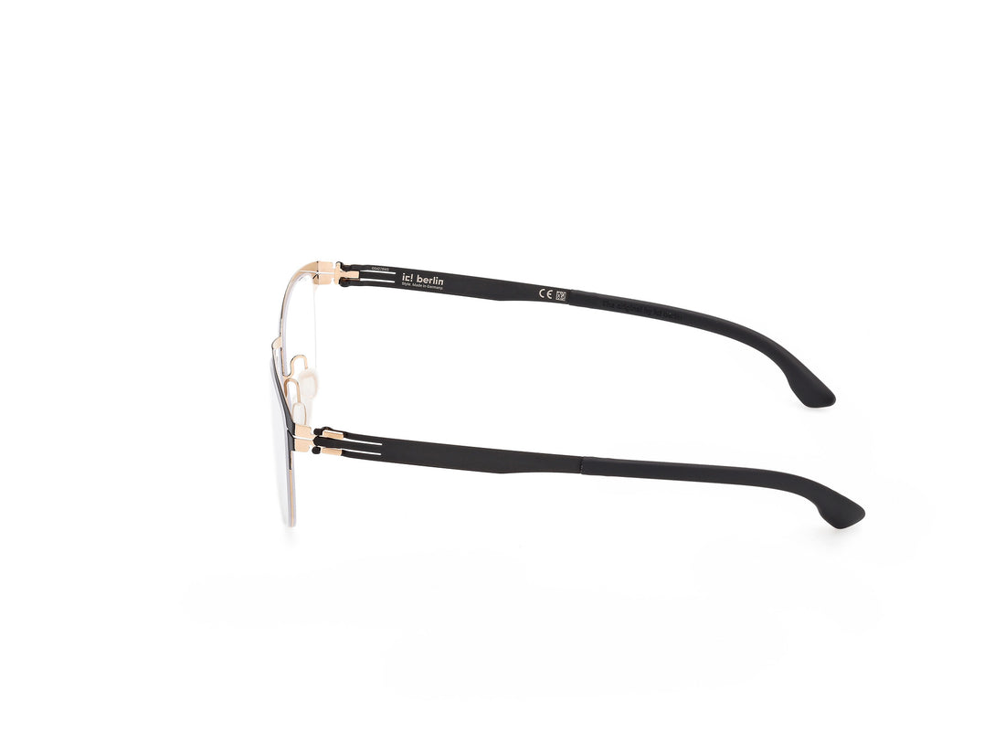 Prescription glasses ic! berlin ic5063-d the lone wolf 005 negro masculino size 51mm - Detailed view