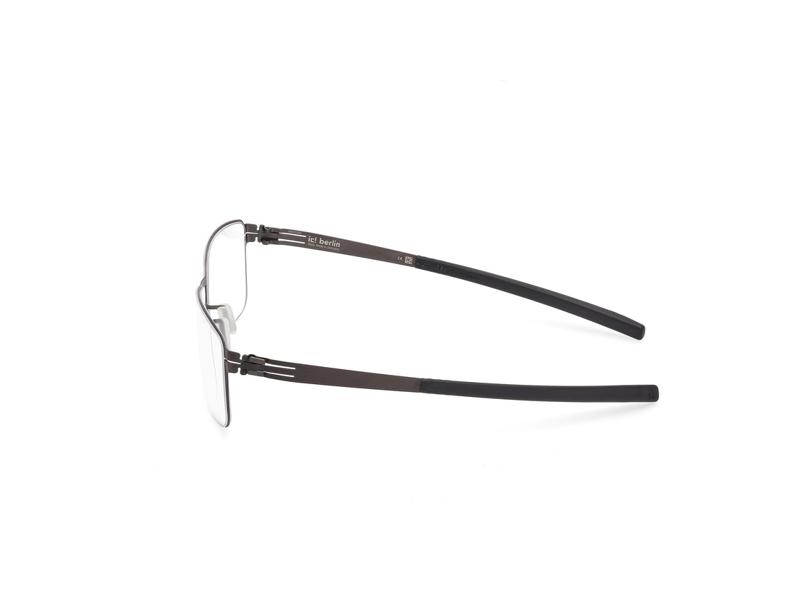 Prescription glasses ic! berlin ic5096 dr. kauermann 002 negro masculino size 55mm - Detailed view