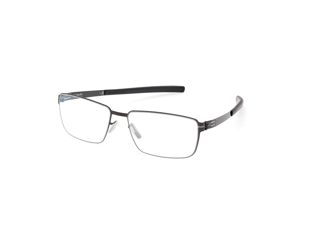 Prescription glasses ic! berlin ic5096 dr. kauermann 008 plateado masculino size 55mm - Main view