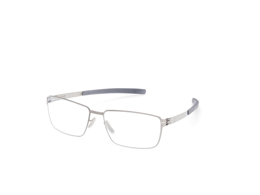 Prescription glasses ic! berlin ic5096 dr. kauermann 020 gris masculino size 55mm - Main view