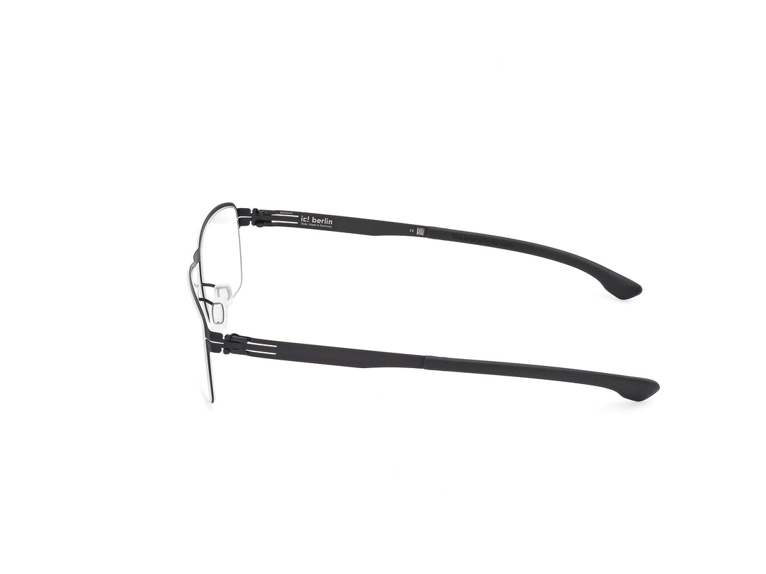 Brillen ic! berlin ic5106 lars d. 02a negro masculino größe 56mm - Detailansicht