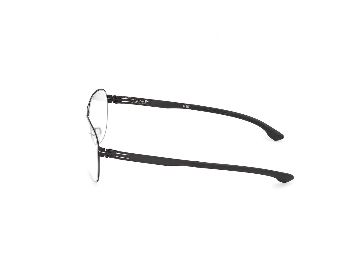 Brillen ic! berlin ic5108 wolfener 002 negro masculino größe 55mm - Detailansicht