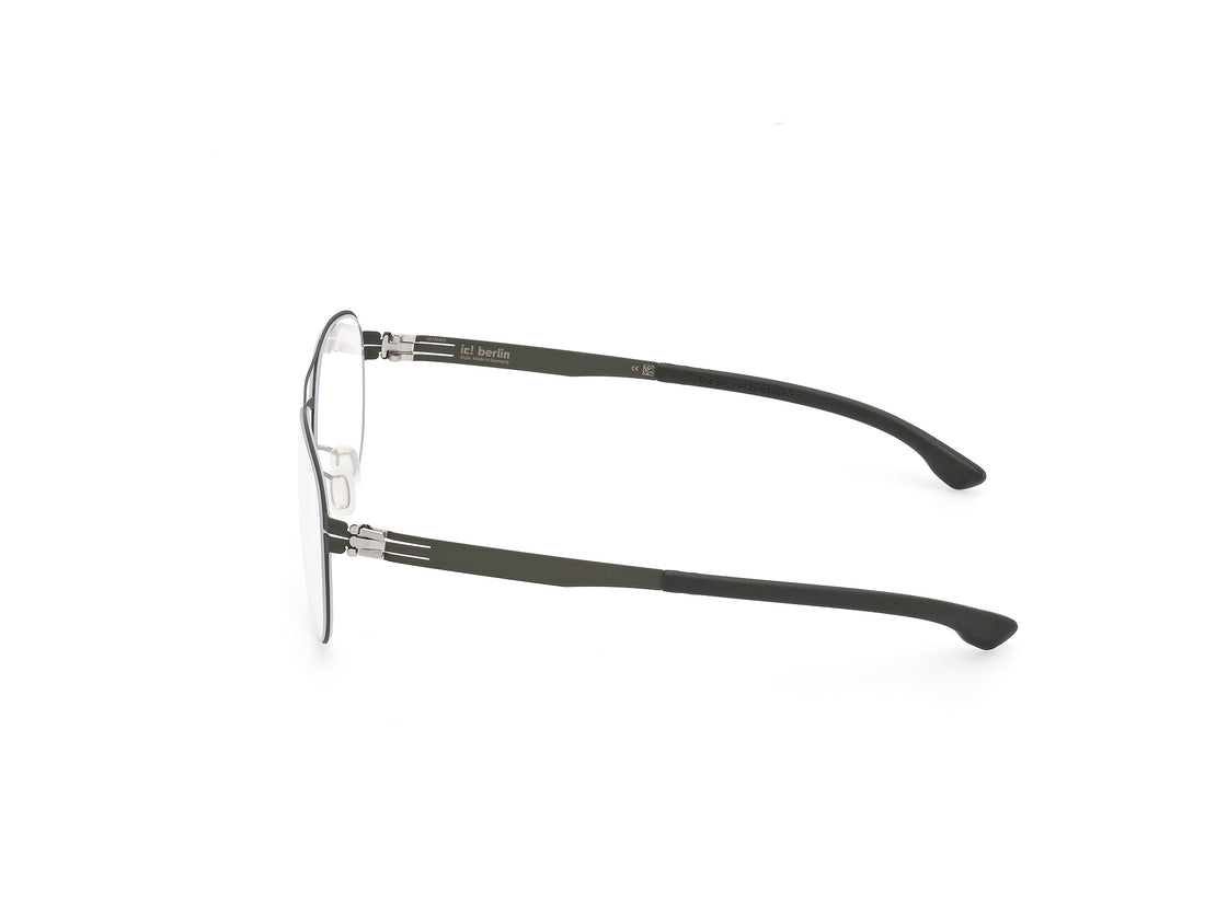 Brillen ic! berlin ic5108 wolfener 097 verde masculino größe 55mm - Detailansicht