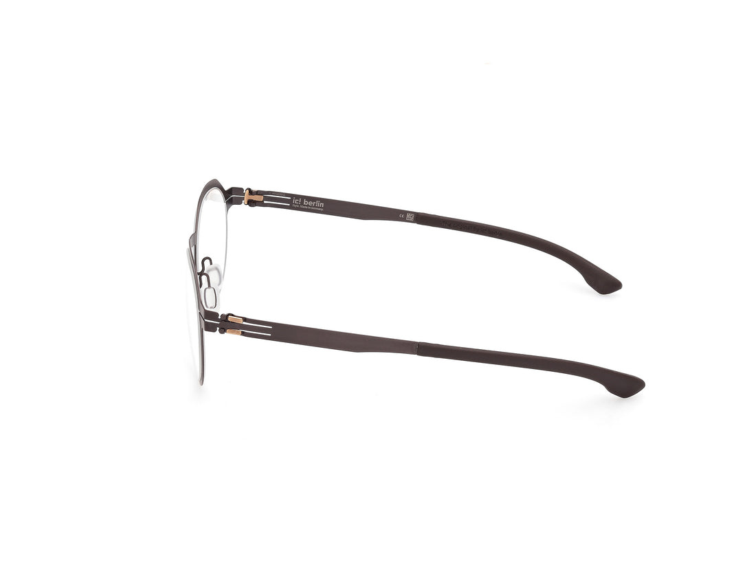 Prescription glasses ic! berlin ic5123-d xavier v. 049 marron unisex size 49mm - Detailed view