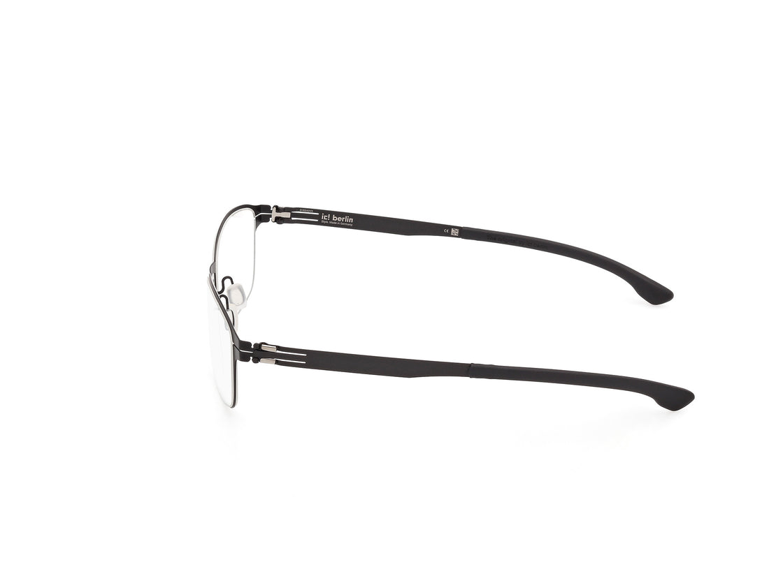 Prescription glasses ic! berlin ic5134-d ling 002 negro masculino size 57mm - Detailed view