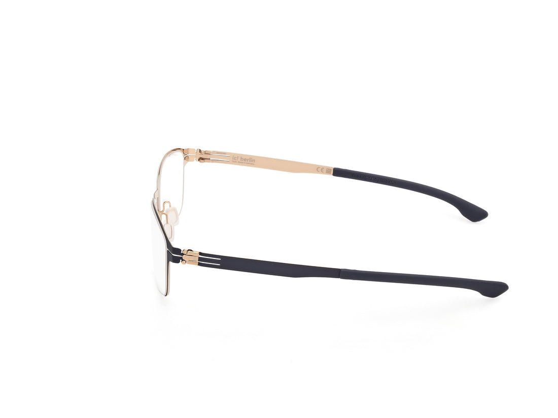 Prescription glasses ic! berlin ic5134-d ling 028 dorado masculino size 57mm - Detailed view