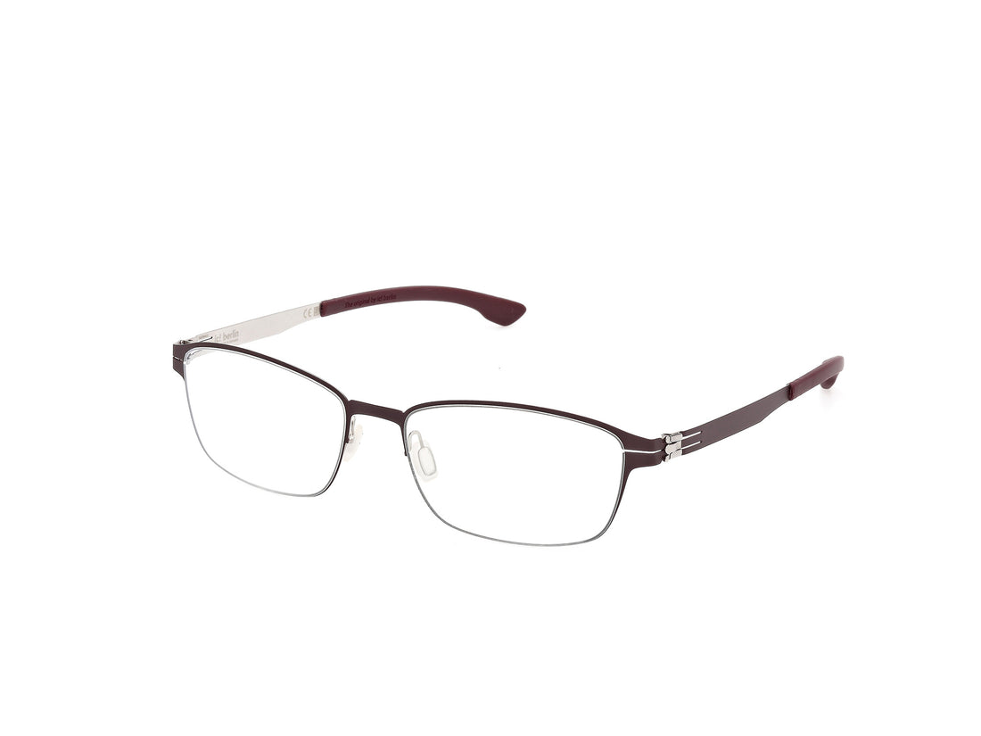Prescription glasses ic! berlin ic5134-d ling 071 burdeos masculino size 57mm - Main view