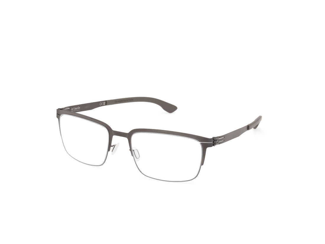 Lunettes de vue ic! berlin ic5165 emmett 002 negro round unisex taille 56mm - Vue principale