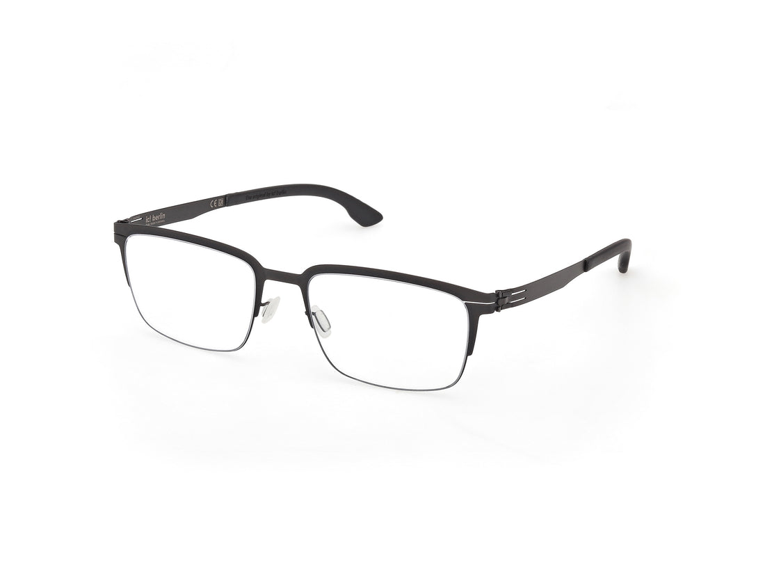Lunettes de vue ic! berlin ic5165 emmett 02a negro round unisex taille 56mm - Vue principale