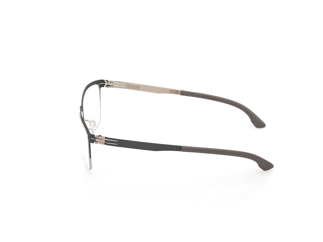 Lunettes de vue ic! berlin ic5165 emmett 038 bronce round unisex taille 56mm - Vue détaillée