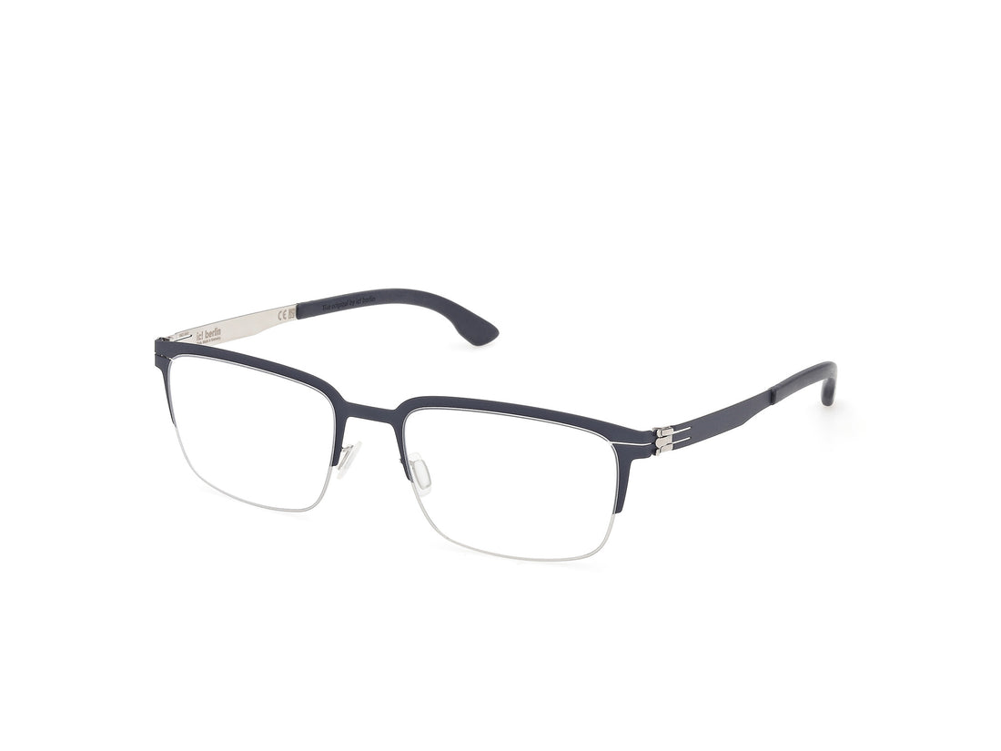 Lunettes de vue ic! berlin ic5165 emmett 086 azul round unisex taille 56mm - Vue principale