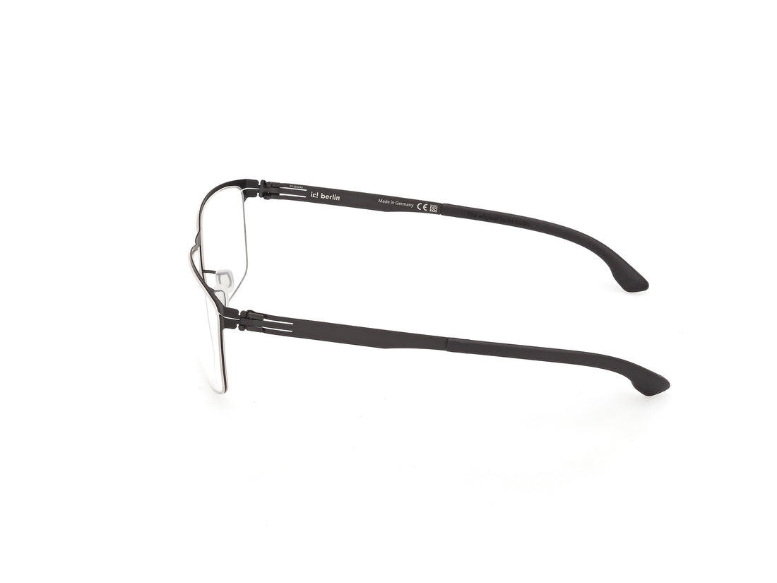 Óculos graduados ic! berlin ic5173 sven h. large 002 negro square unisex tamanho 61mm - Vista de detalhe