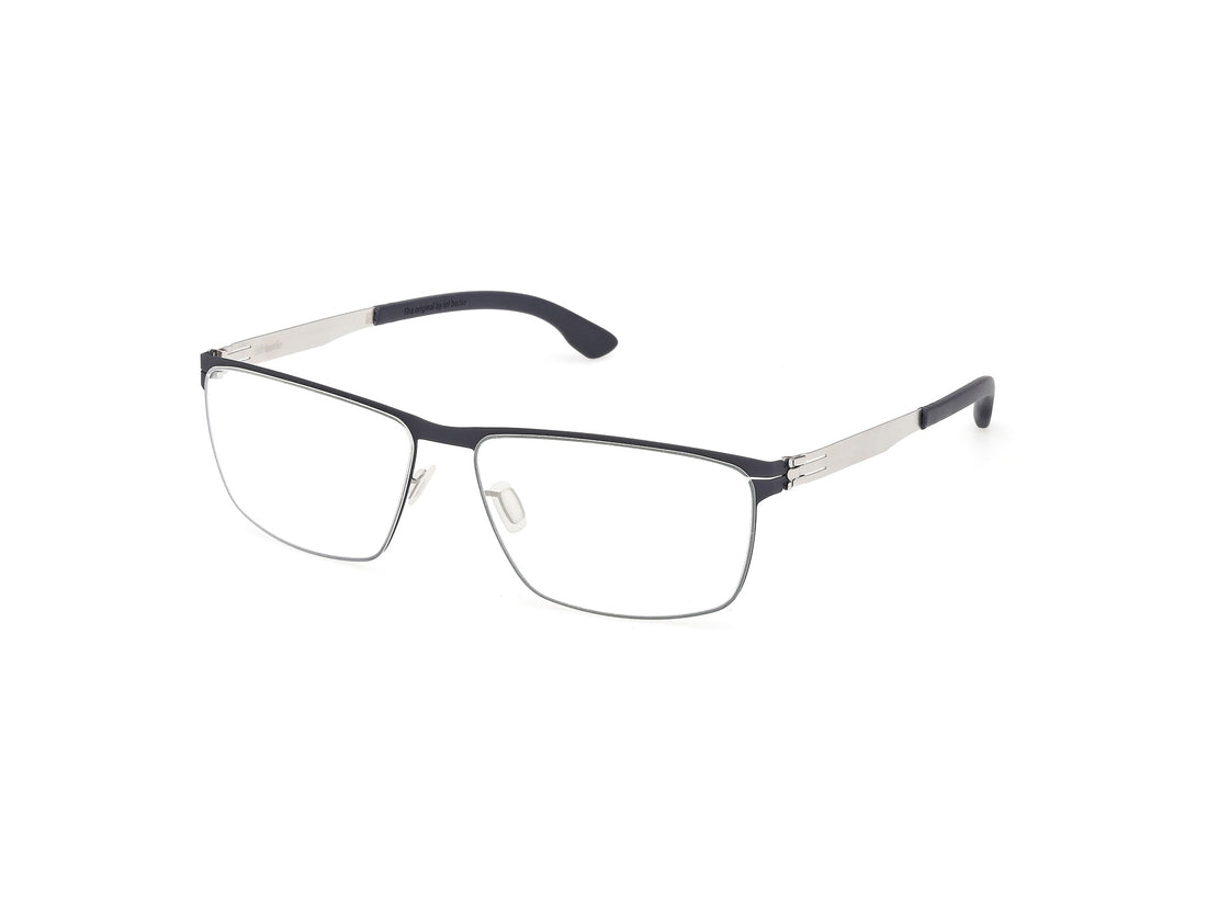 Óculos graduados ic! berlin ic5173 sven h. large 085 azul square unisex tamanho 61mm - Vista principal