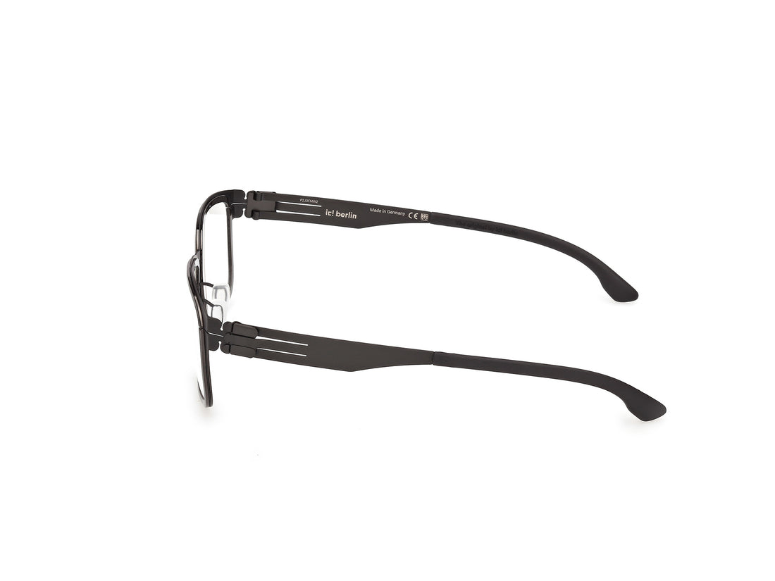 Prescription glasses ic! berlin ic5180 scandium 05a negro square unisex size 58mm - Detailed view