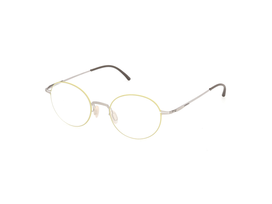 Prescription glasses ic! berlin ic5319 041 amarillo oval unisex size 48mm - Main view