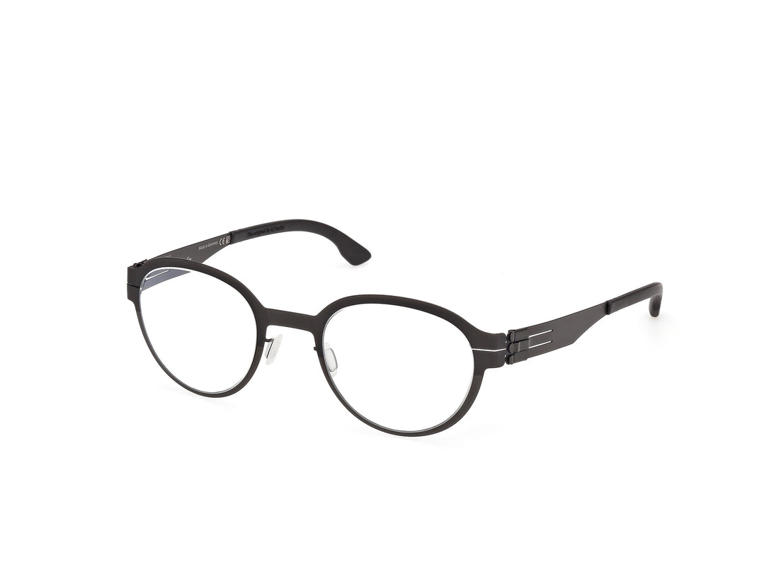 Prescription glasses ic! berlin ic5322 eike 005 negro round unisex size 50mm - Main view