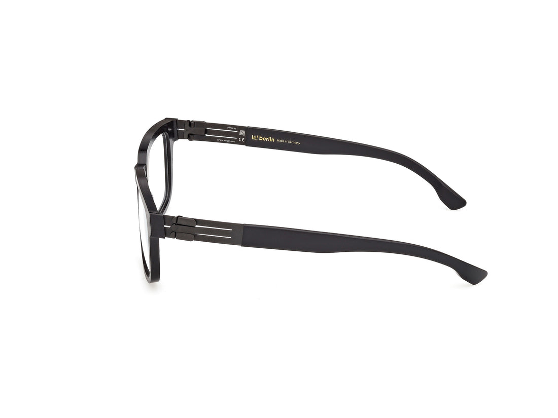 Gafas graduadas ic! berlin ic5325 river 002 negro square unisex talla 54mm - Vista de detalle