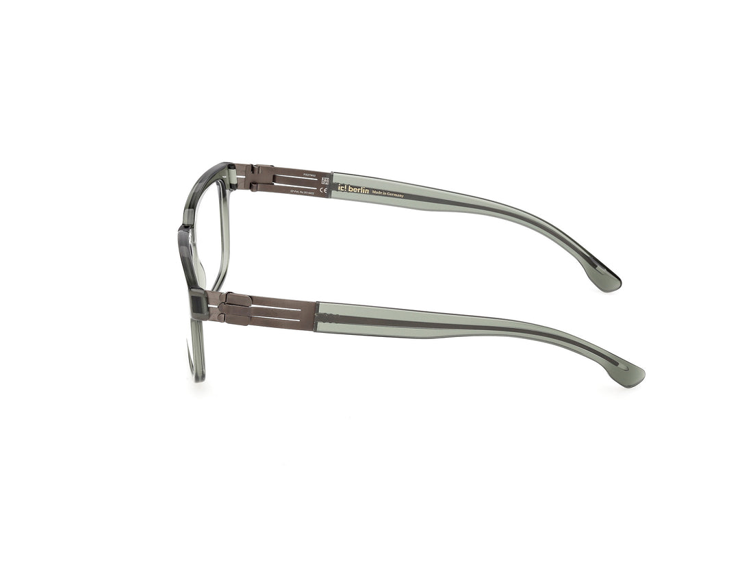 Prescription glasses ic! berlin ic5325 river 041 amarillo square unisex size 54mm - Detailed view