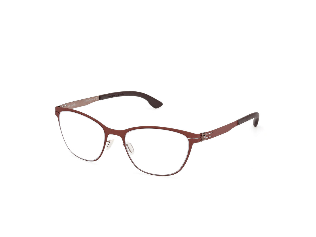Prescription glasses ic! berlin ic5327 amanda small 068 rojo cat eye femenino size 52mm - Main view