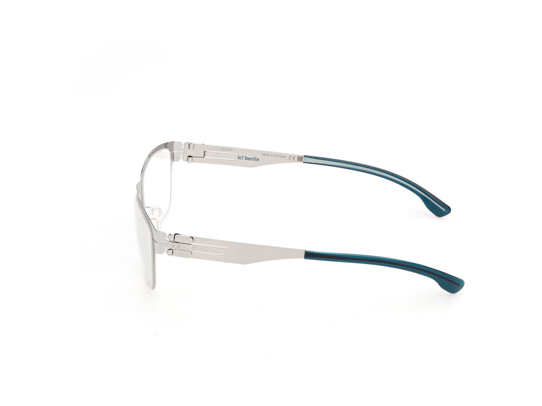 Prescription glasses ic! berlin ic5332 020 gris square masculino size 55mm - Detailed view