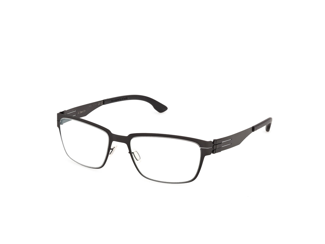 Prescription glasses ic! berlin ic5332 02a negro square masculino size 55mm - Main view