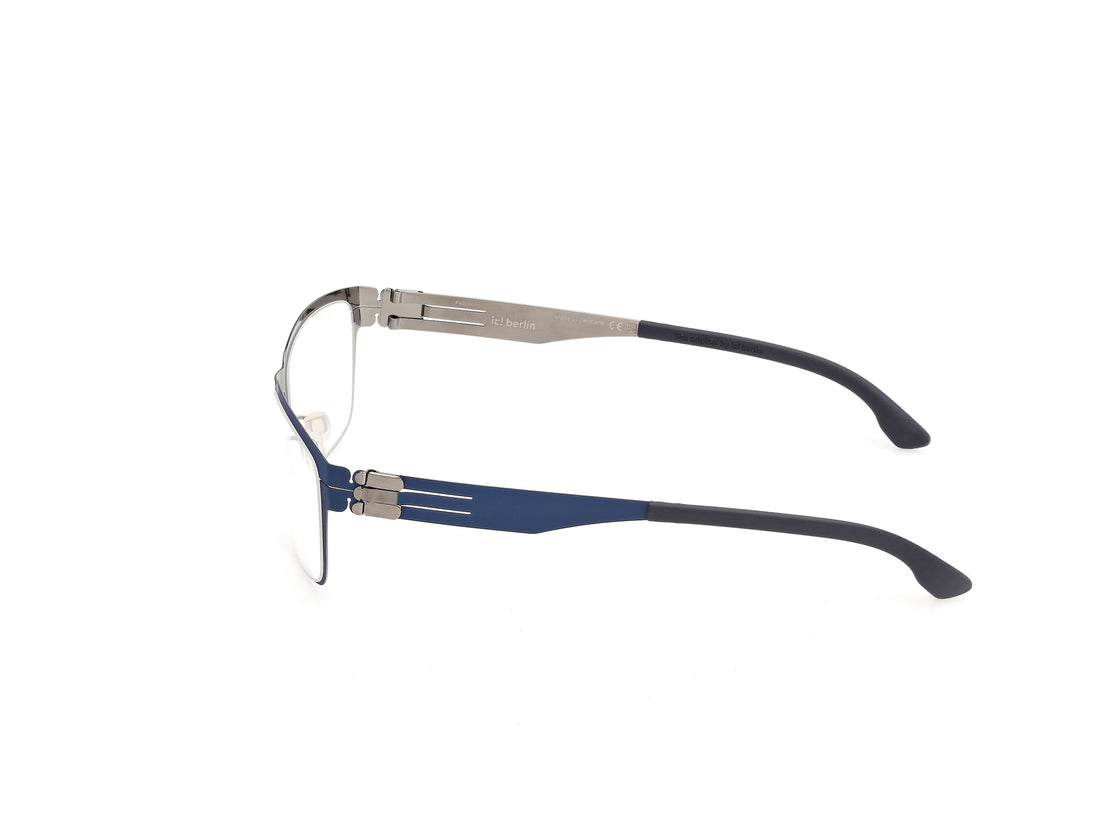 Prescription glasses ic! berlin ic5332 092 azul square masculino size 55mm - Detailed view