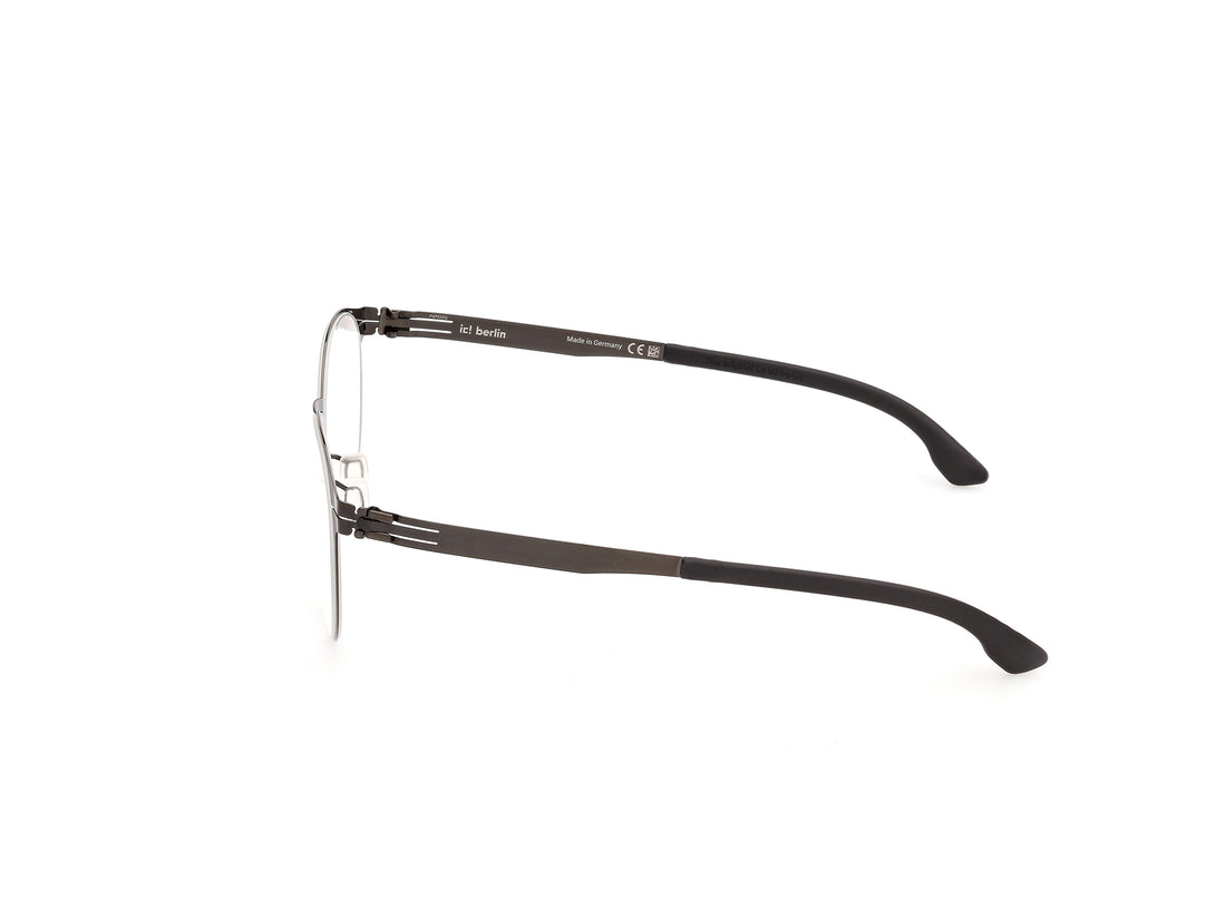 Prescription glasses ic! berlin ic5333 008 plateado oval unisex size 51mm - Detailed view