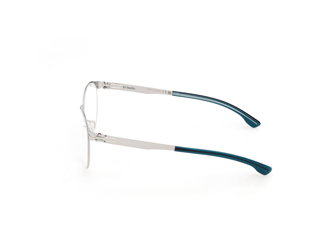 Prescription glasses ic! berlin ic5333 020 gris oval unisex size 51mm - Detailed view