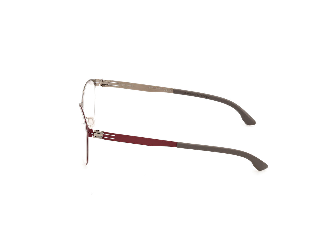 Prescription glasses ic! berlin ic5333 035 bronce oval unisex size 51mm - Detailed view
