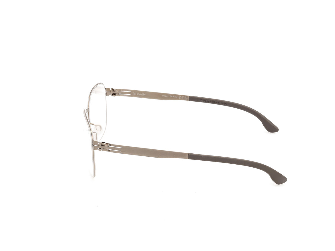 Prescription glasses ic! berlin ic5334 035 bronce oval unisex size 53mm - Detailed view
