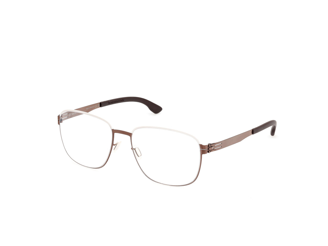 Prescription glasses ic! berlin ic5334 059 beige oval unisex size 53mm - Main view