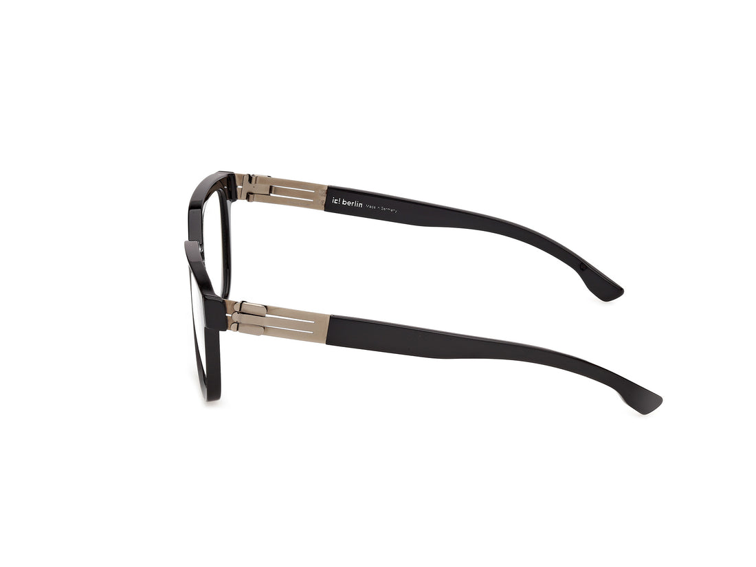 Prescription glasses ic! berlin ic5336 001 negro square femenino size 53mm - Detailed view