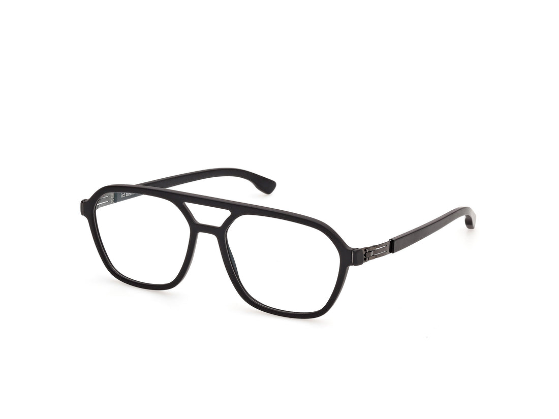 Prescription glasses ic! berlin ic5341 002 negro oval unisex size 55mm - Main view