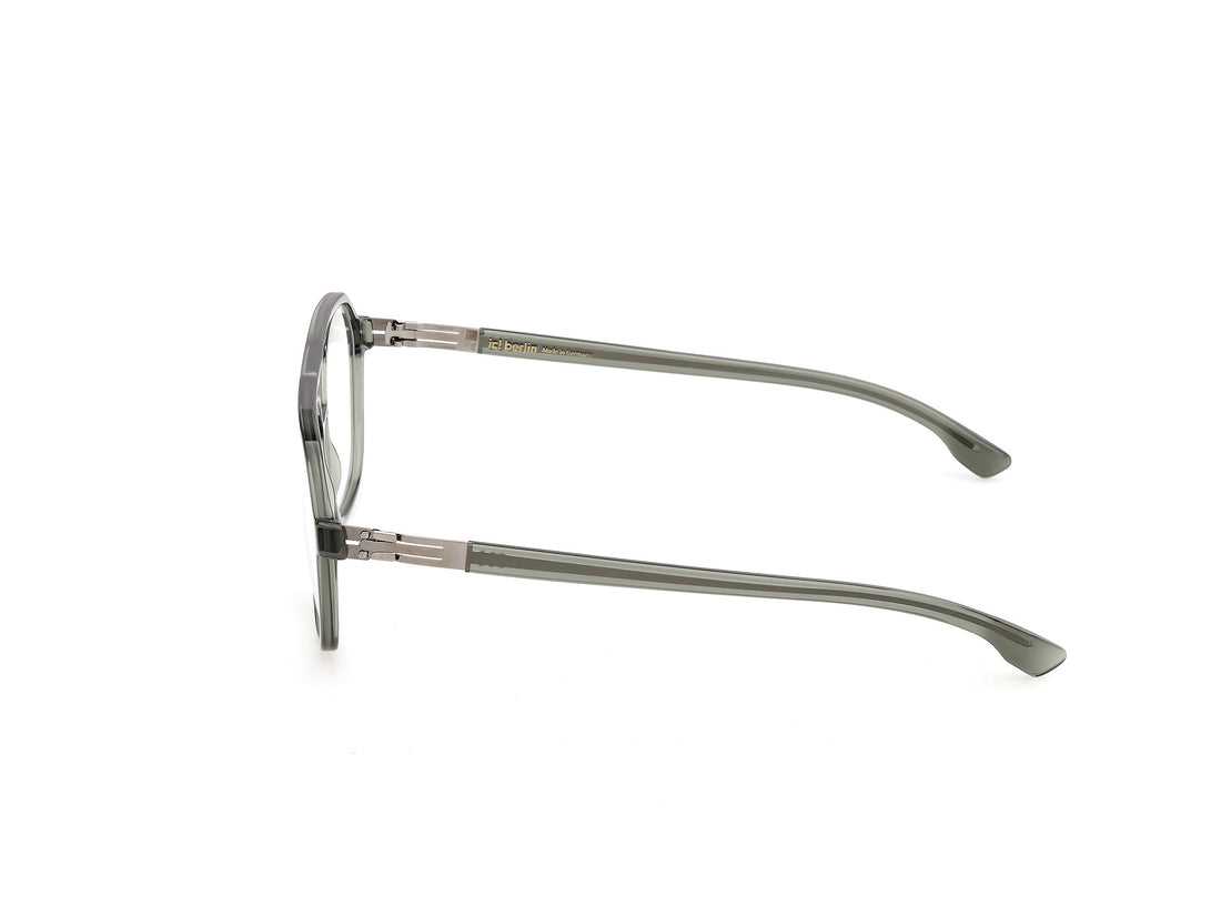 Prescription glasses ic! berlin ic5341 041 amarillo oval unisex size 55mm - Detailed view