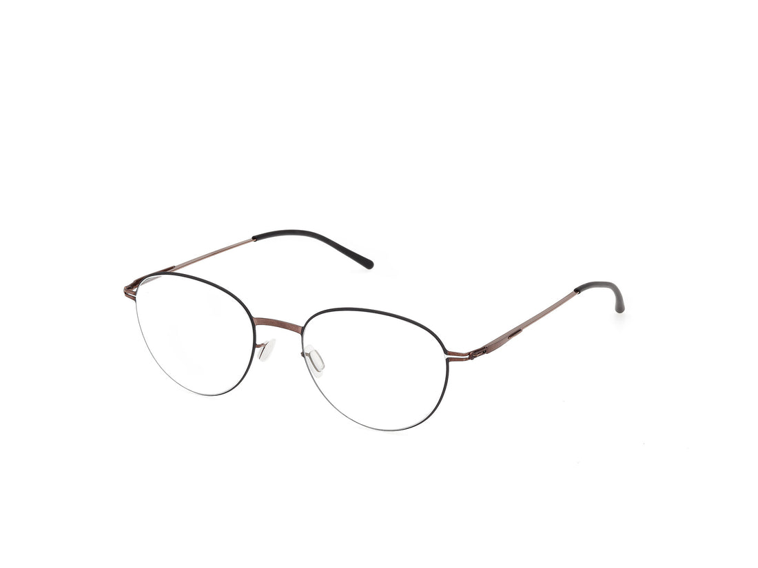 Prescription glasses ic! berlin ic5345 yui 005 negro round unisex size 50mm - Main view