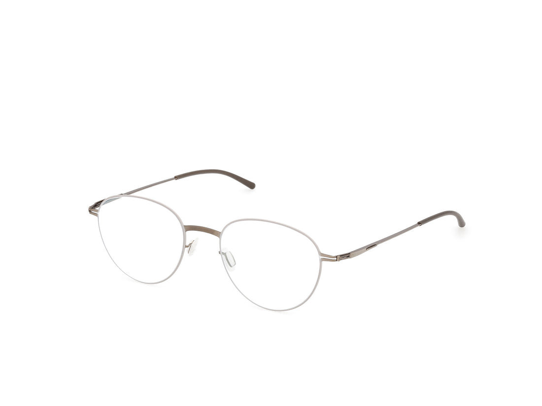 Prescription glasses ic! berlin ic5345 yui 020 gris round unisex size 50mm - Main view