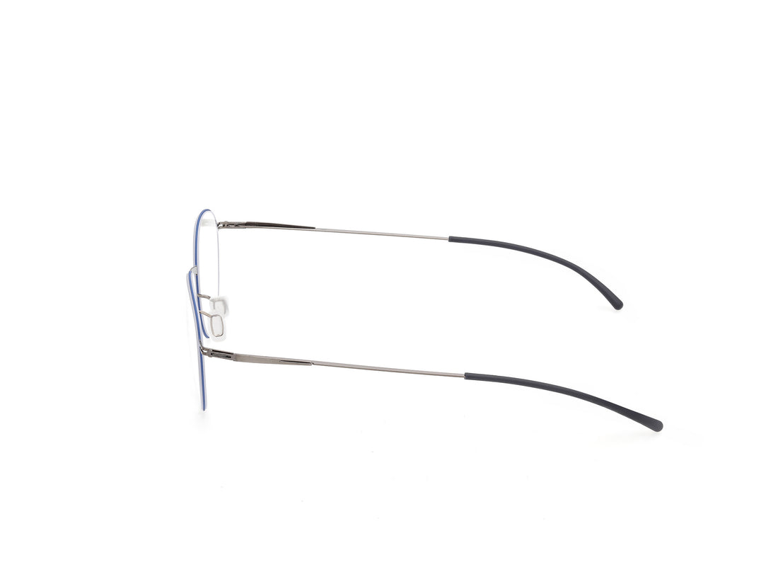 Prescription glasses ic! berlin ic5345 yui 092 azul round unisex size 50mm - Detailed view