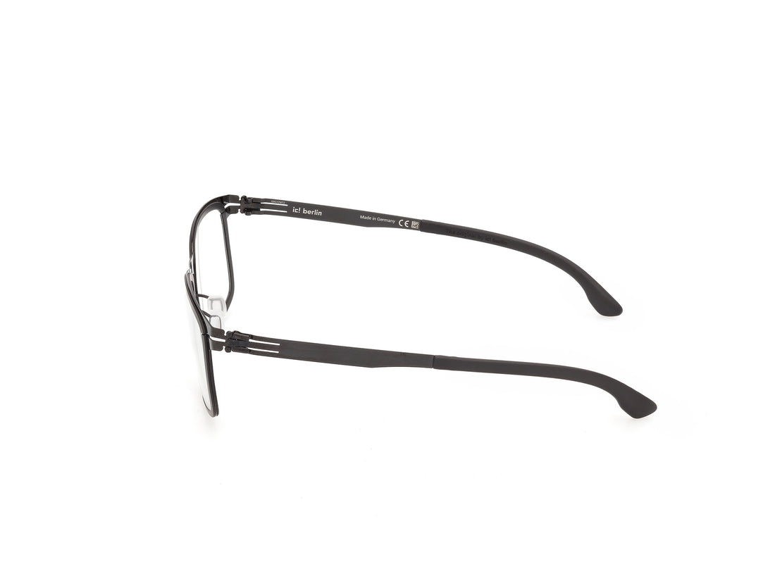 Gafas graduadas ic! berlin ic5352 sodium 005 negro browline masculino talla 54mm - Vista de detalle