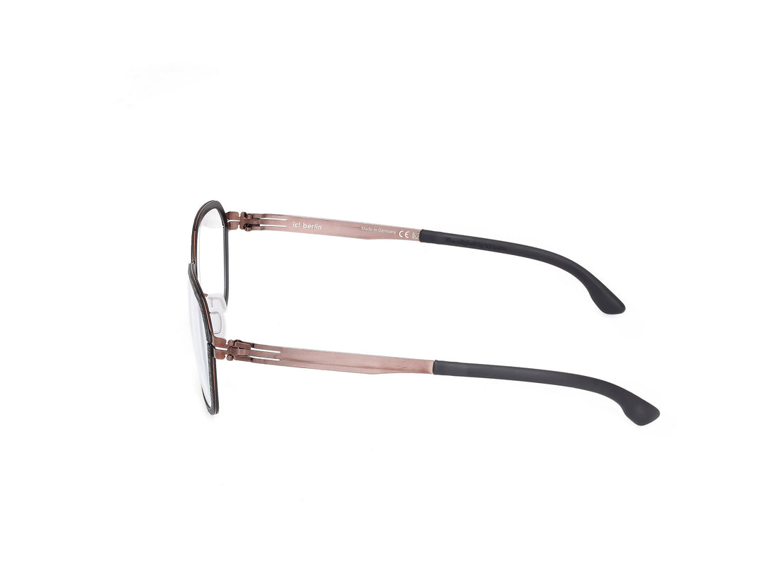 Prescription glasses ic! berlin ic5353 argon 005 negro round unisex size 51mm - Detailed view