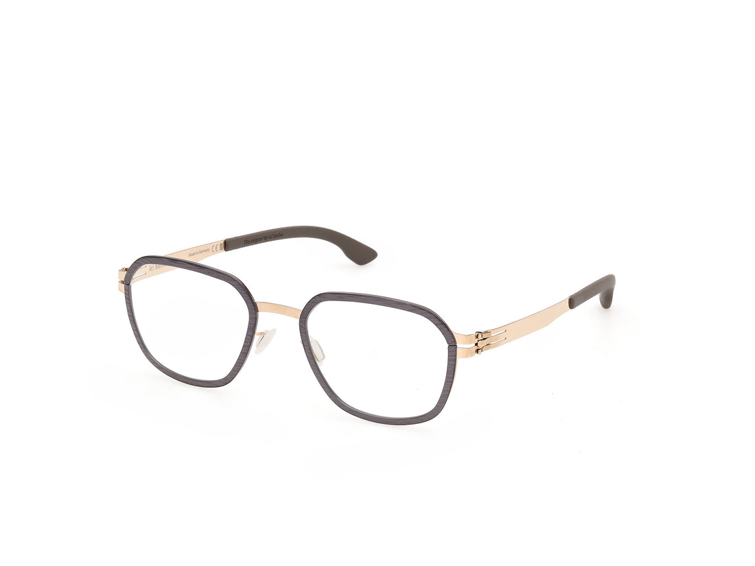 Glasögon ic! berlin ic5353 argon 028 dorado round unisex storlek 51mm - Huvudvy