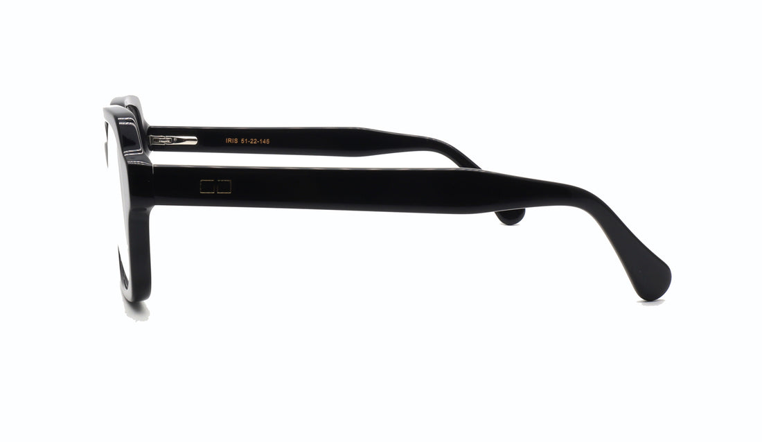 Brillen greyhounders iris c3 negro square femenino größe 51mm - Detailansicht