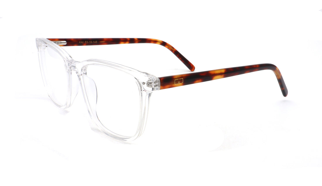 Brillen greyhounders kai c2 transparente square masculino größe 53mm - Hauptansicht