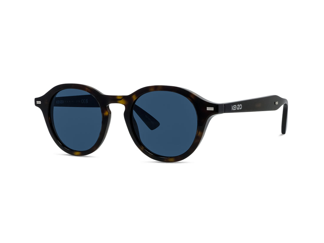 Occhiali da sole kenzo weave kz40211i 52v havana round unisex taglia 47mm - Vista principale
