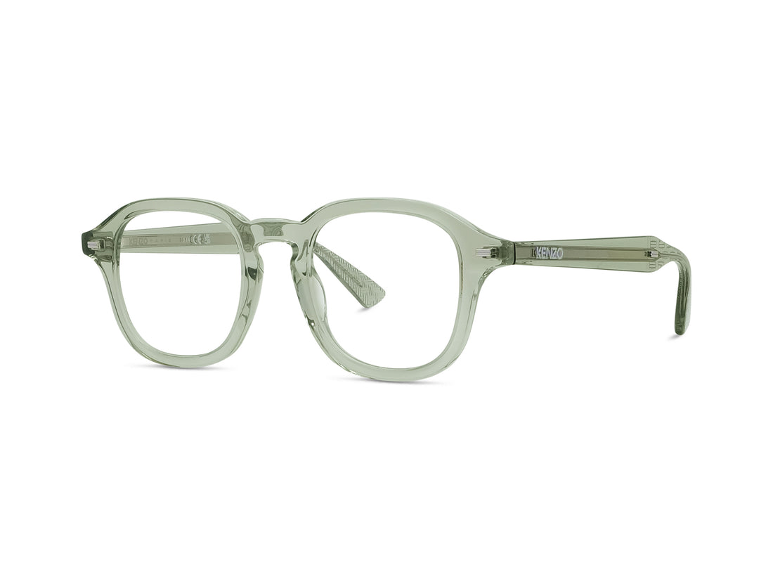 Brillen kenzo weave kz50226i 093 green geometric masculino größe 48mm - Hauptansicht