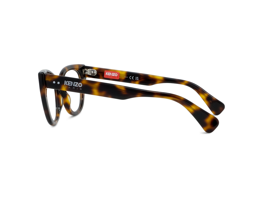 Brillen kenzo boke flower kz50227i 053 havana cat eye femenino größe 52mm - Detailansicht