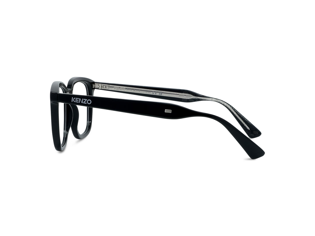 Brillen kenzo weave kz50229i 001 black geometric masculino größe 52mm - Detailansicht