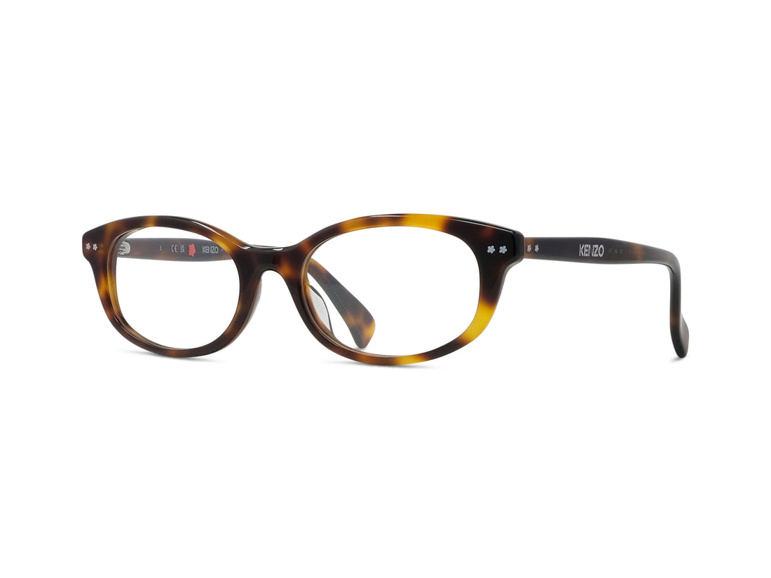 Brillen kenzo boke flower kz50233i 053 havana geometric femenino größe 52mm - Hauptansicht