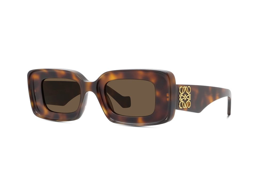 Occhiali da sole loewe anagram lw40101i 52e havana geometric femenino taglia 46mm - Vista principale